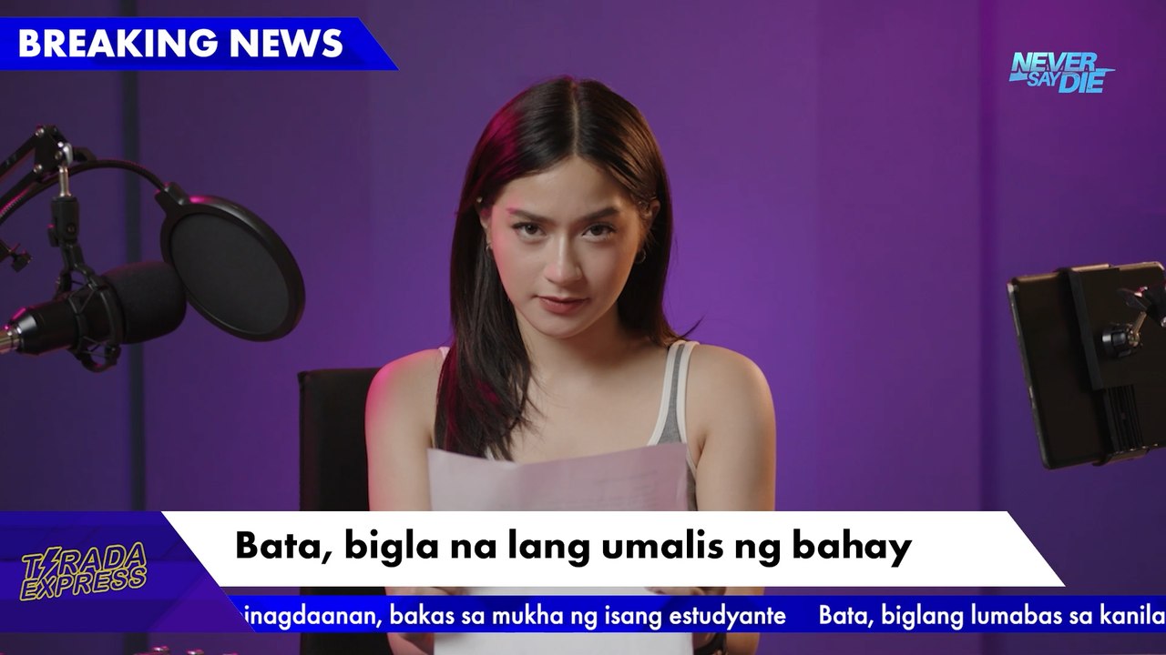 Jillian Ward delivers the news | Never Say Die