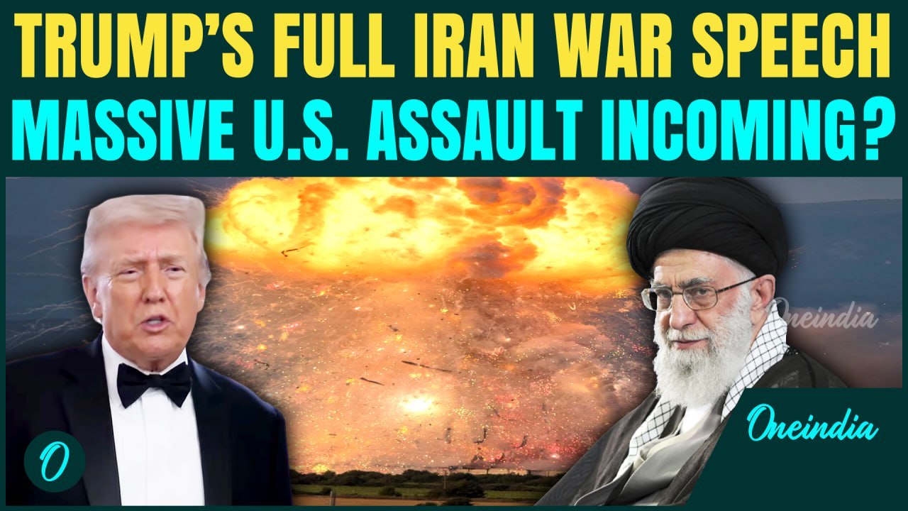 Trump’s U.S Vs Iran War FULL ANNOUNCEMENT: U.S’ Large Scale Attack on Iran - Nuclear Warships READY