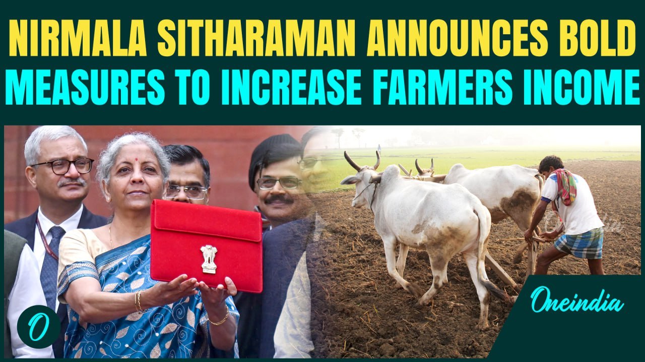 Budget 2026: FM Nirmala Sitharaman Announces BOLD Budget Measures to Increase Farmers’ Incomes