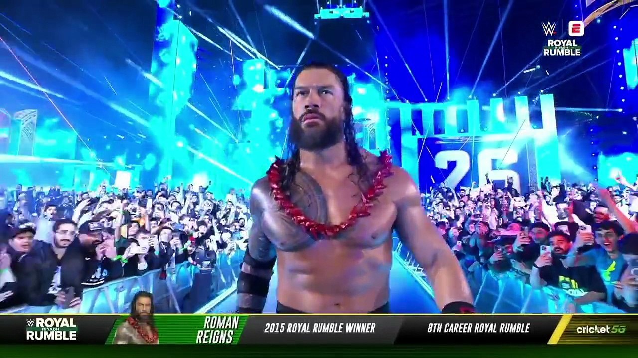 Roman Reigns has arrived
