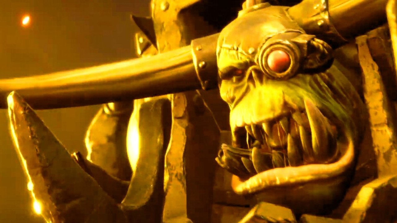 Die orks stiften im neuen trailer zu warhammer 40.000: dawn of war 4 wunderschönes chaos