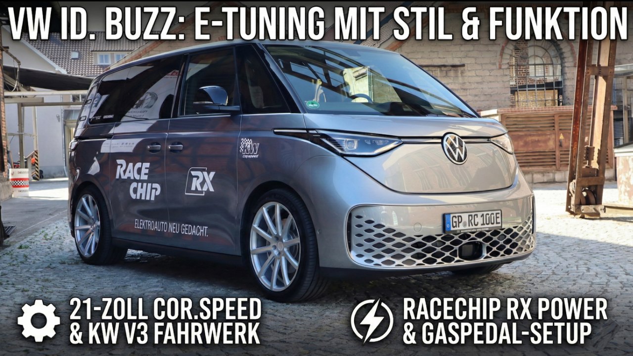 VW ID. Buzz auf 21 Zoll – E-Tuning mit Stil und Funktion