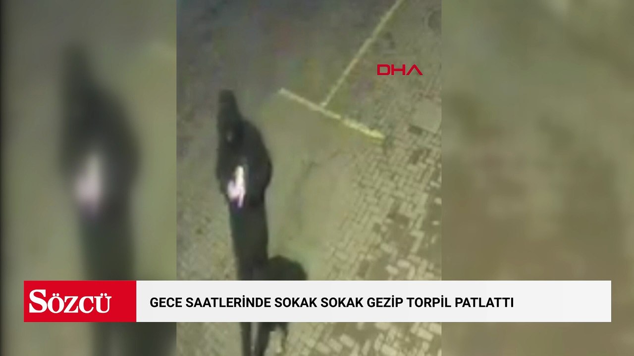 Zeytinburnu'nda gece saatlerinde sokak sokak gezip torpil patlattı