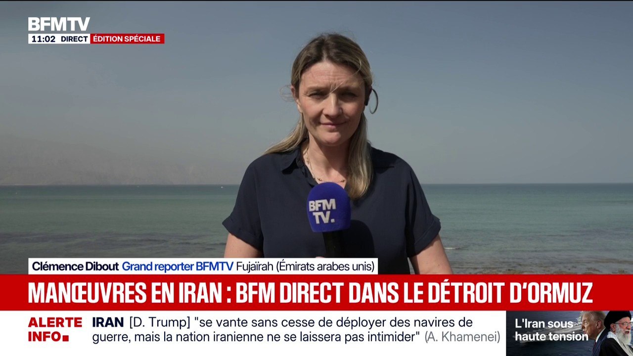 Détroit d'Ormuz: des exercices militaires iraniens "à tirs réels" menés aujourd'hui