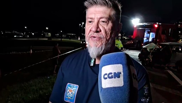 Apenas uma fratura diz médico sobre ferimento sofrido por jovem que ficou preso nas ferragens em acidente na BR-277, em Cascavel