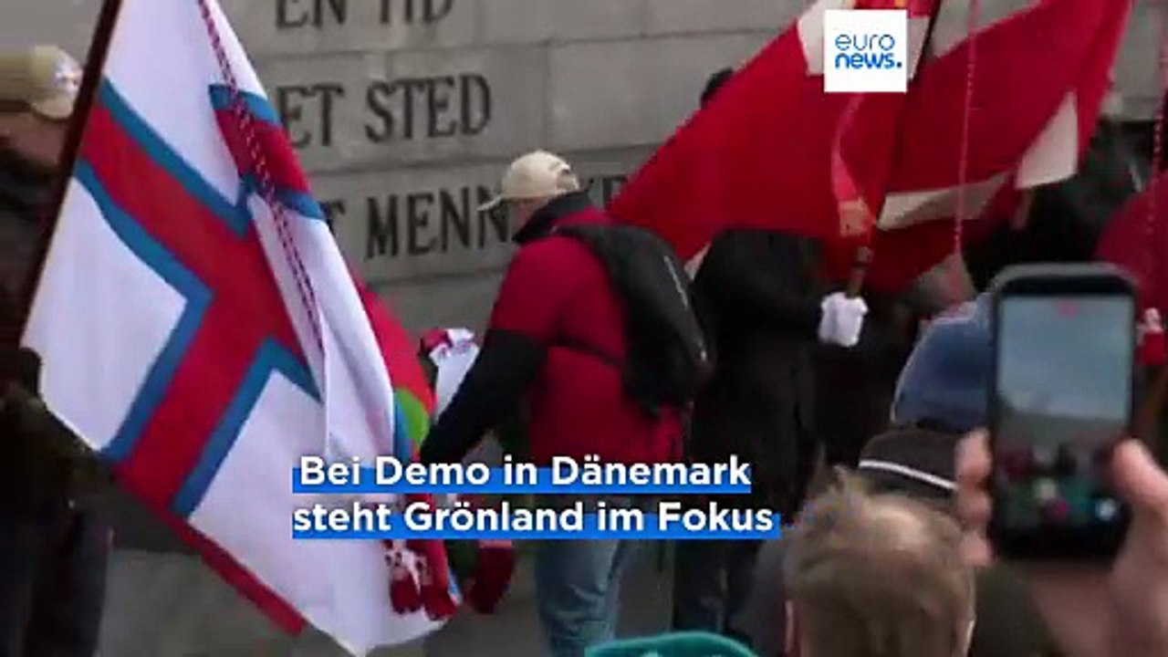 Dänen und Italiener protestieren gegen die jüngsten Maßnahmen der US-Regierung