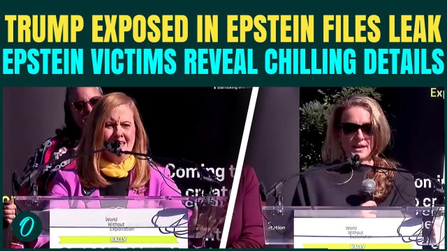 FULL VIDEO: Epstein Victims SPEAK UP After EXPLOSIVE Epstein Leak| ‘Trump, Epstein Ra**d’| RECAP