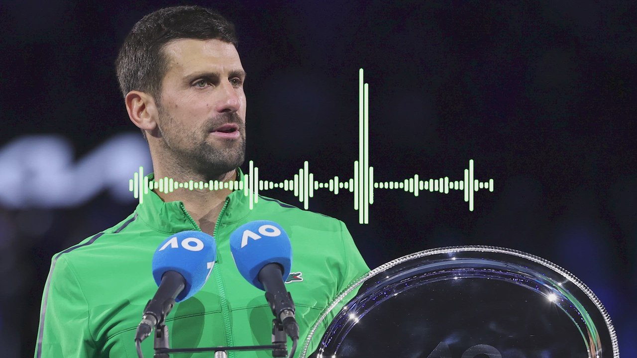 EL EMOCIONANTE y ESPECTACULAR discurso DE DJOKOVIC tras PERDER la FINAL de AUSTRALIA: NADAL, ALCARAZ..