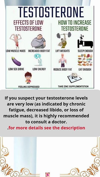 How to increase testosterone levels naturally