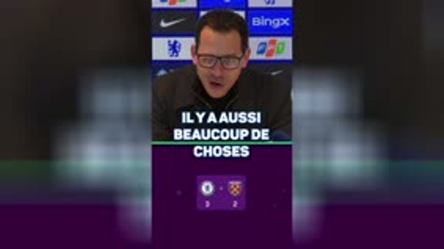 Chelsea - Rosenior après la victoire renversante contre West Ham : Cela fait de moi un homme heureux