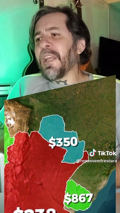 QUANTO É O SALÁRIO DE CADA PAÍS DA AMÉRICA LATINA .