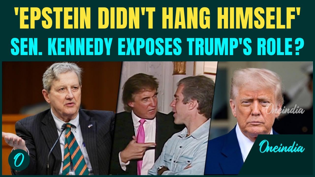 Trump's Role In Epstein Death? Sen. Kennedy EXPOSES Shady Death Of Epstein After New Files Release