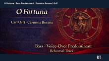 O Fortuna ( C. Orff | Carmina Burana )  Bass Voice-Over Predominant