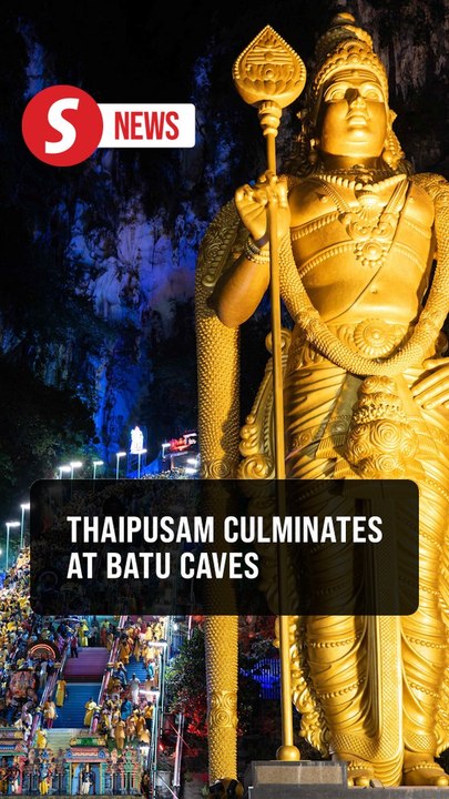 Colourful Thaipusam festivities at Batu Caves