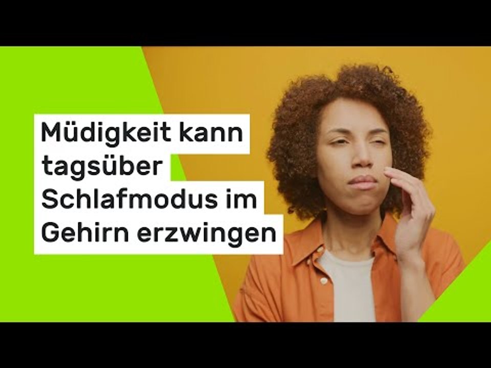 Bei Schlafmangel: Müdigkeit kann tagsüber Schlafmodus im Gehirn erzwingen