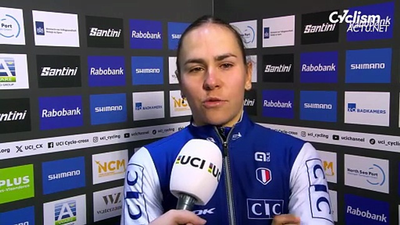 Cyclo-cross - UCI Rabobank World Championships 2026 - Celia Gery : "J'étais moins forte que les deux de devant"