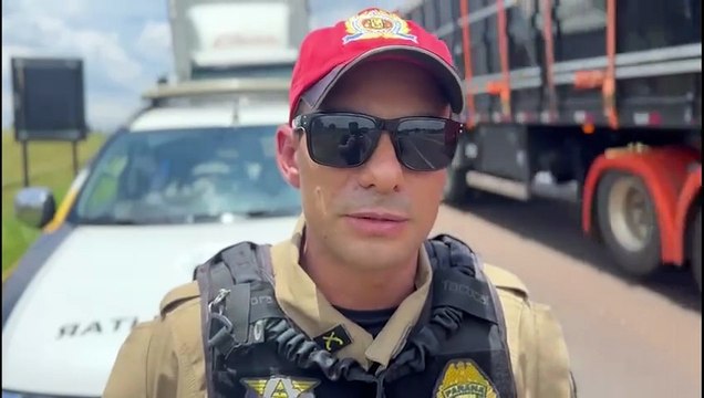 Mais um motorista embriagado e flagrado fazendo zigue-zague na BR-277 é detido