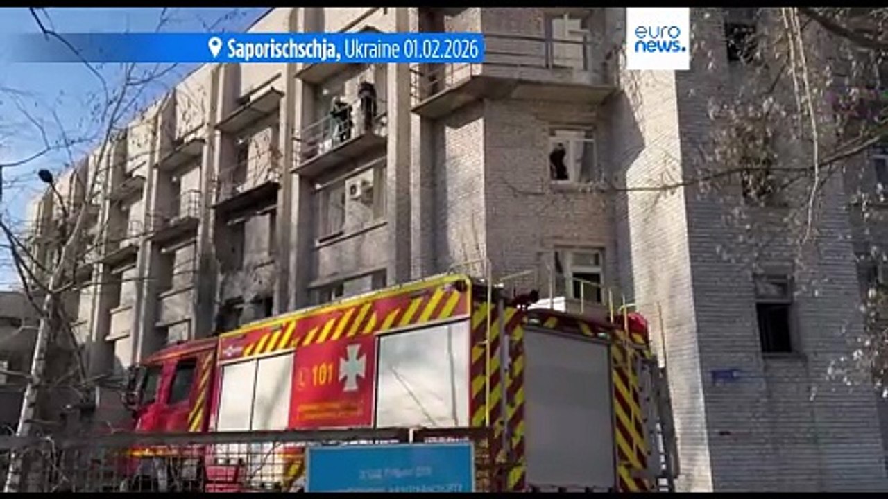 Bus mit Bergleuten getroffen: Mindestens 15 Tote bei russischem Angriff in der Ukraine