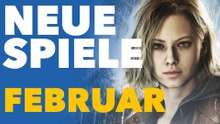 Neue Spiele im Februar - Vorschau-Video für PC und Konsolen