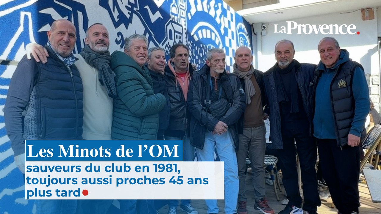 Les Minots de l'OM, sauveurs du club en 1981, toujours aussi proches 45 ans  plus tard