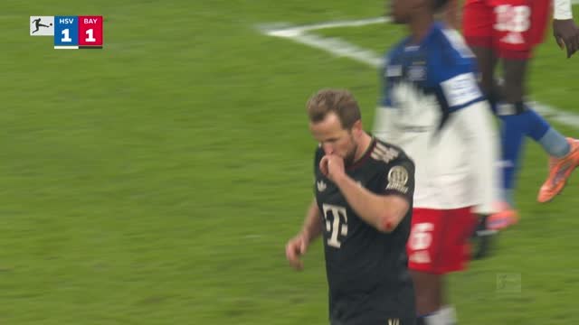 Kane scores 22nd Bundesliga goal of the season against Hamburg