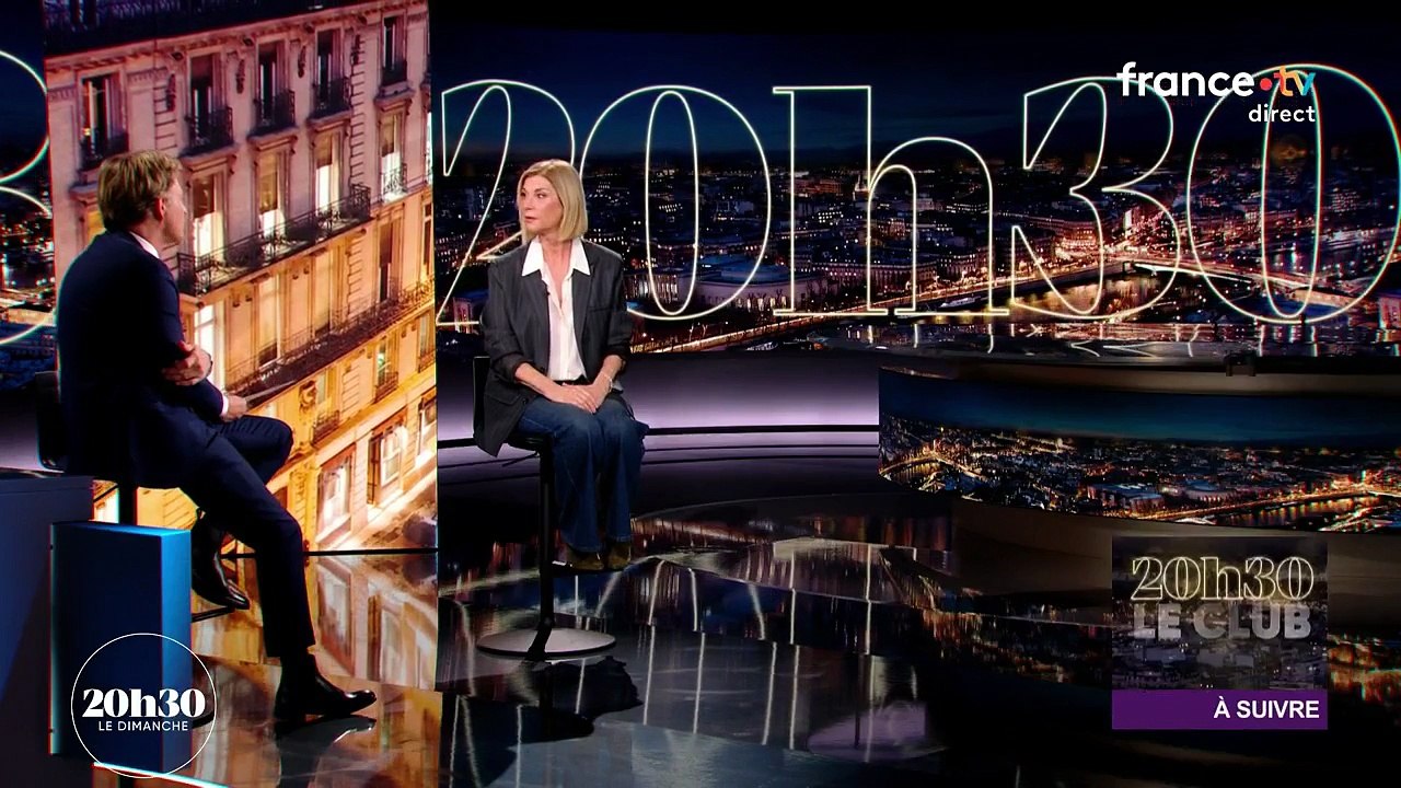 Michèle Laroque dans 20h30 le dimanche le 1er février 2026. Capture d'écran/France 2