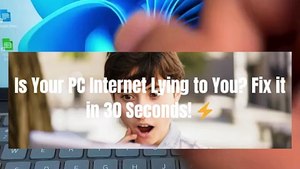 Is Your PC Internet Lying to You? Fix it in 30 Seconds! ⚡️