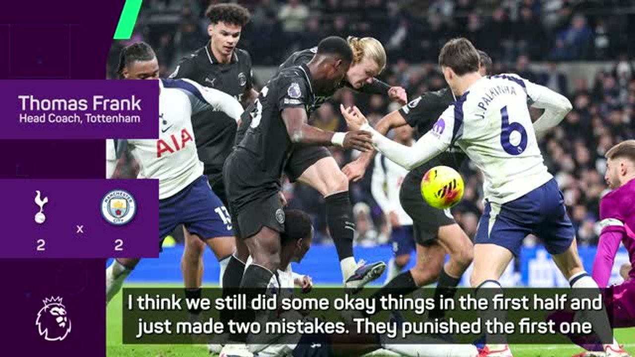 If only we could always produce our second half v City - Thomas Frank