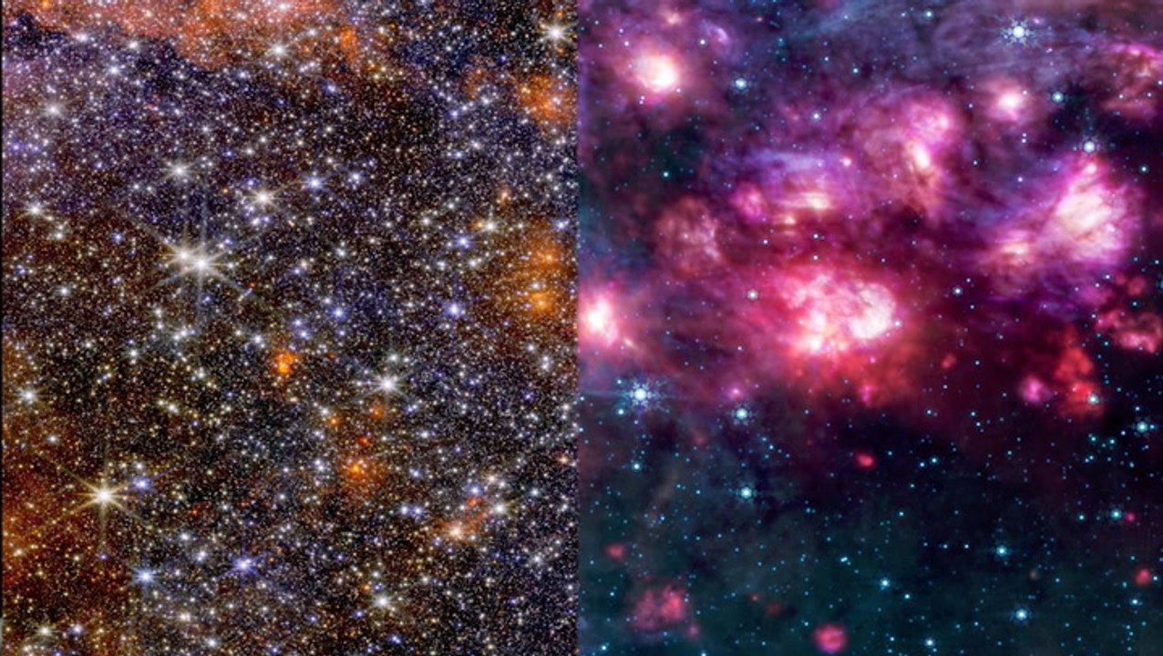 James Webb Space Telescope Captures Milky Way's Largest Star-Forming Cloud