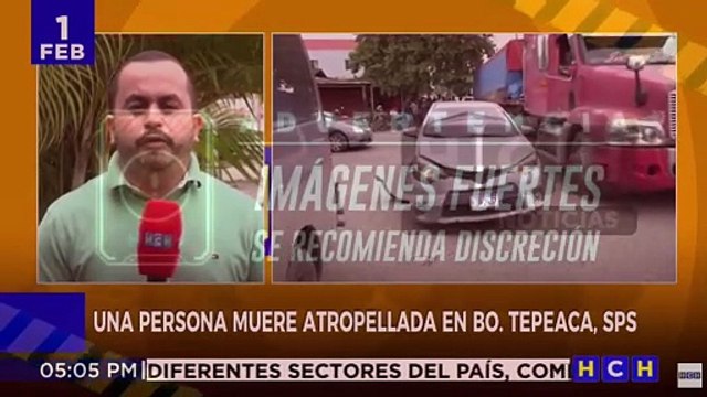 Un hombre muere atropellado en SPS luego que su amigo de parranda tomó una equivocada decisión