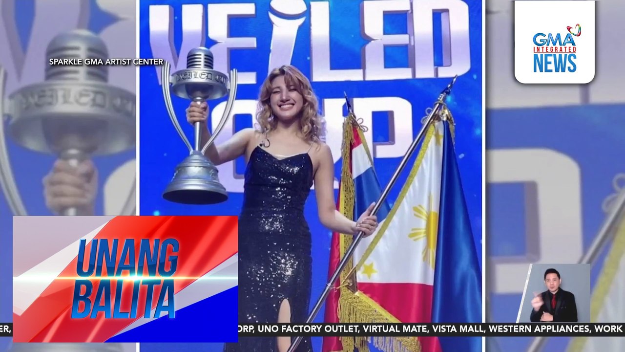 Sparkle artist at "The Clash" 2025 runner-up Arabelle Dela Cruz, grand Champion sa reality singing show na "Veiled Cup Korea" | Unang Balita