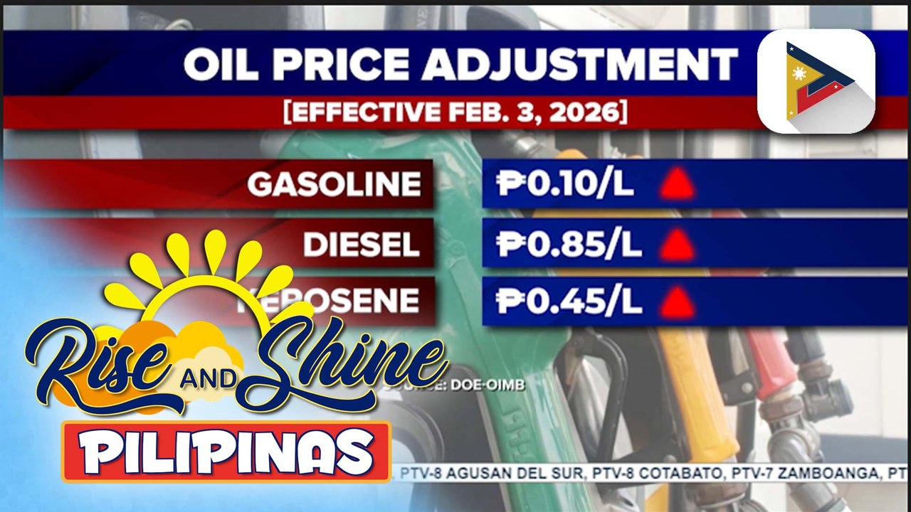 Taas-presyo sa mga produktong petrolyo, epektibo bukas; presyo ng LPG, tumaas din