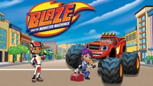 537-Blaze And The Monster Machines Spoof Pixar Lamp Luxo Jr Logo