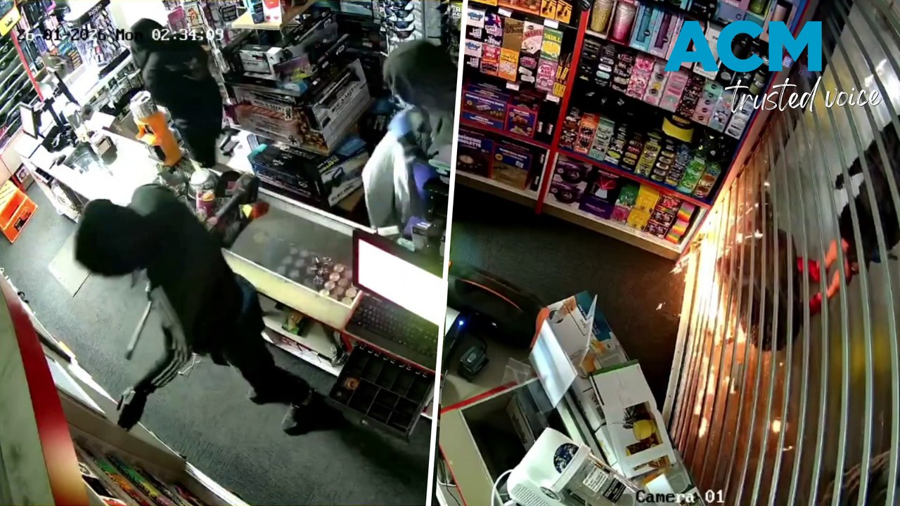 Angle grinder raid as thieves target tobacco store in early morning break-in