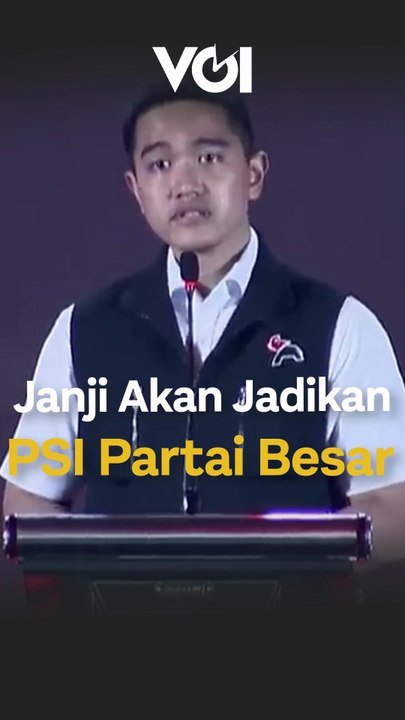 Sambil Menangis, Kaesang Sampaikan ini ke Kader PSI