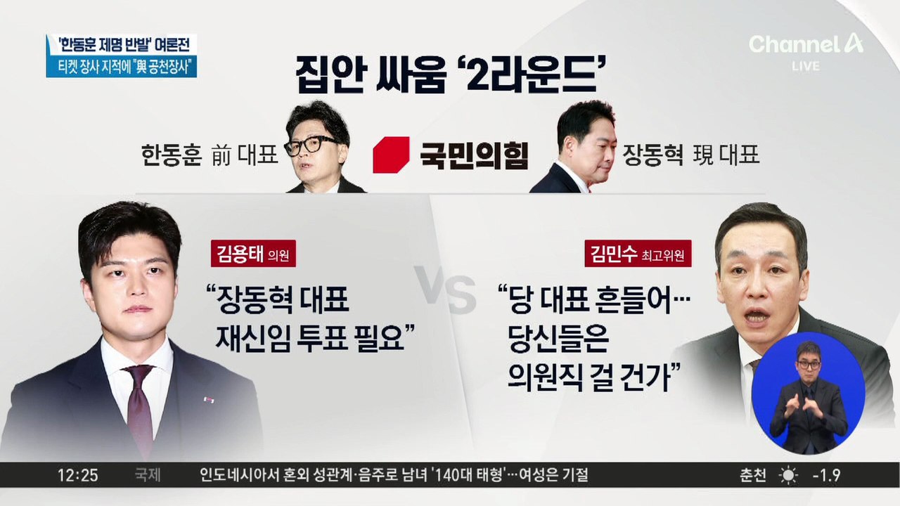 ‘한동훈 제명’ 후폭풍…국힘 집안 싸움 2라운드