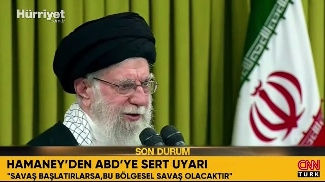 Hamaney ABD’yi uyardı! ‘Vurursanız bölgesel savaş çıkar’