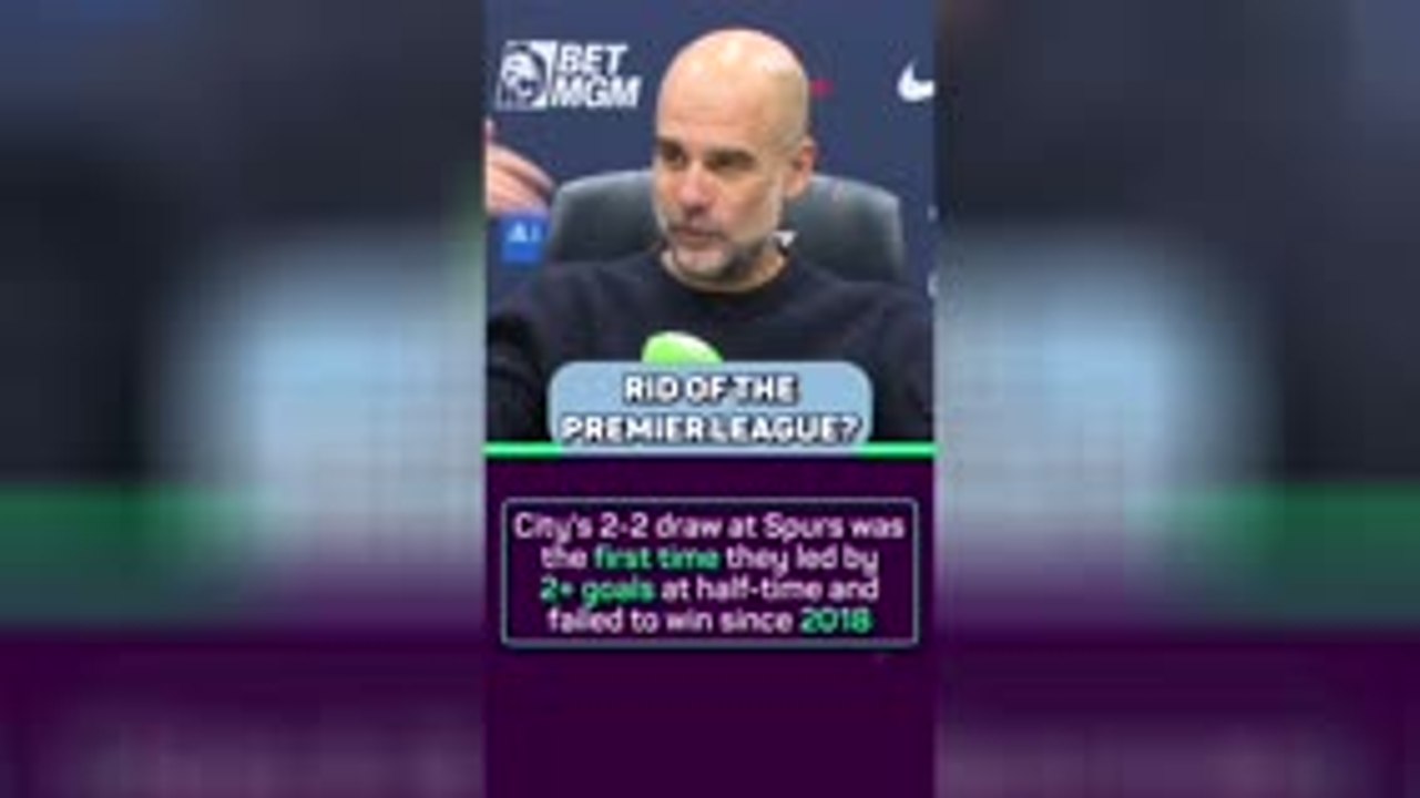 'Get rid of the Premier League?' - Pep not giving up on title push