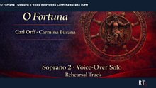 O Fortuna (C. Orff | Carmina Burana )  Soprano 2 Voice-over Solo