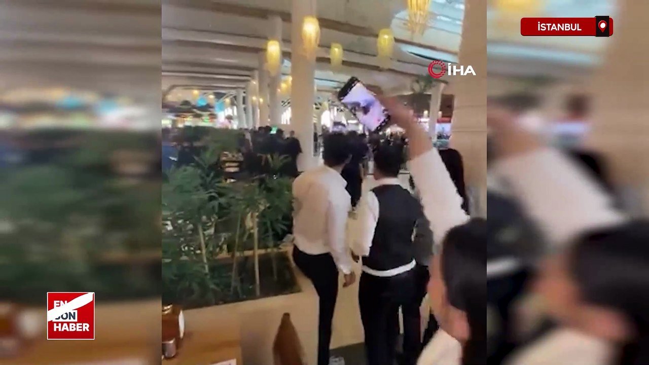 İstanbul'da alışveriş merkezinde çıkan kavgada güvenlik görevlisi bıçaklandı