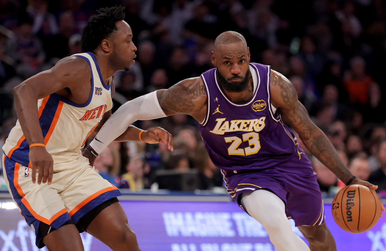 NBA : Les Knicks gâchent la fête de LeBron James et des Lakers