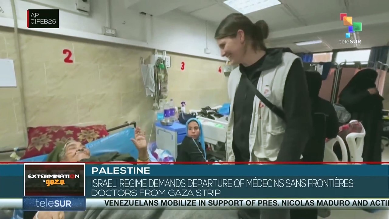 Israeli regime demands departure of Médecins sans Frontières doctors from Gaza strip