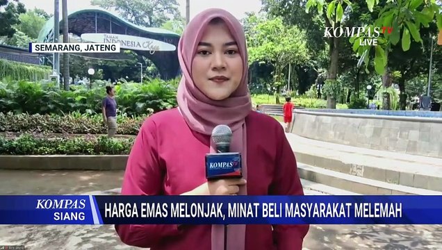 Toko Emas Sepi Pembeli Imbas Harga Emas Melambung Tinggi | KOMPAS SIANG