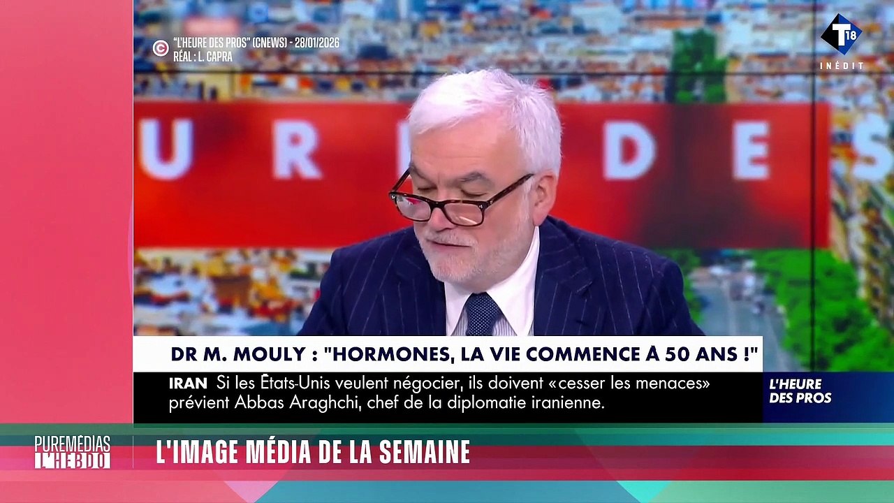 Bruce Toussaint, premier invité de "Puremédias l'hebdo"