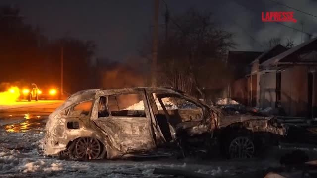 Ucraina, attacco russo nella città di Cherkasy: distrutte infrastrutture civili