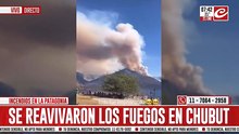 Incendios sin control en la Patagonia: crece la angustia por el avance del fuego