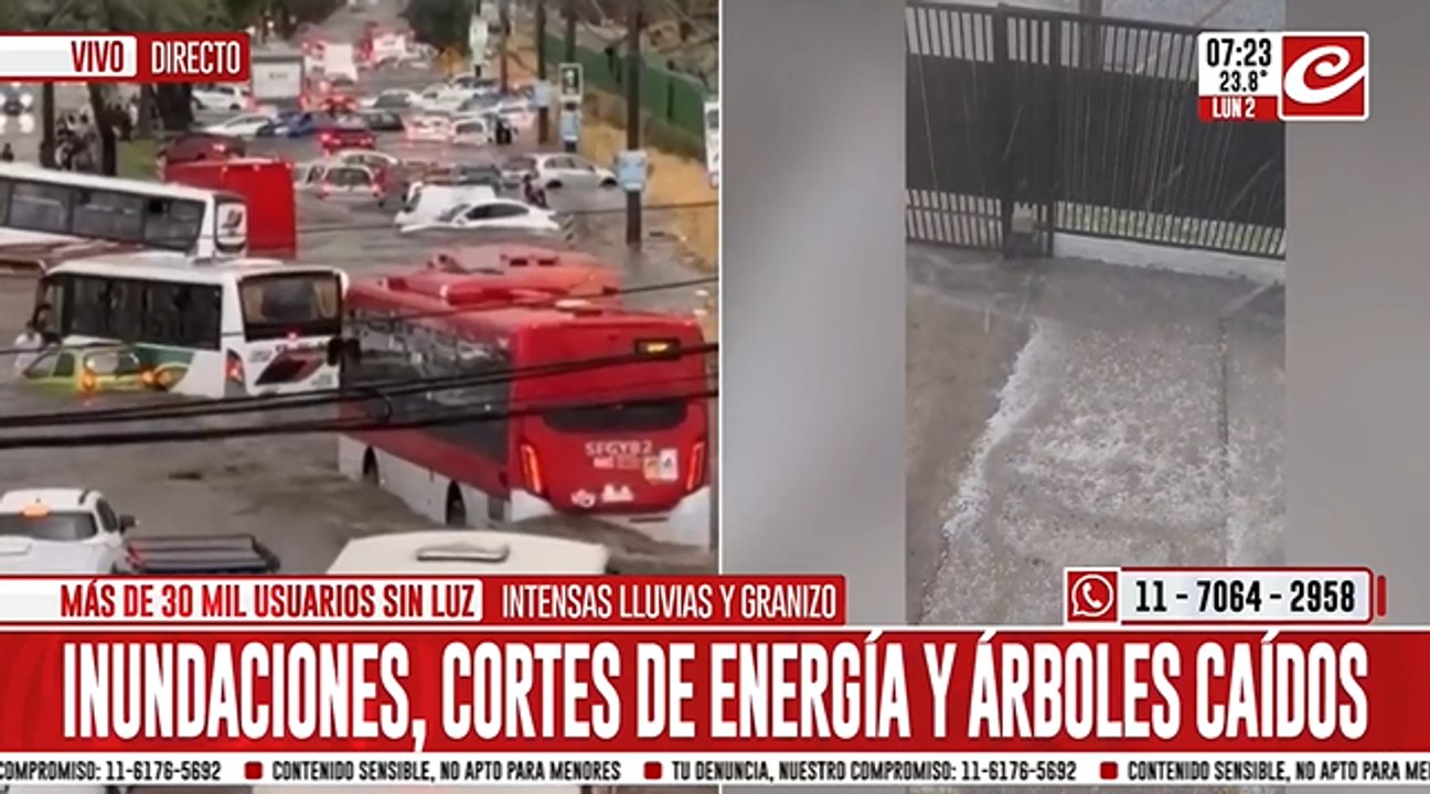 Impresionante temporal causó destrozos y pérdidas millonarias en Chile