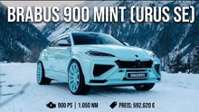 Lamborghini Urus SE Brabus 900 Mint – Eisrennen-Premiere