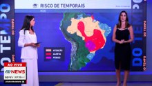 Previsão do Tempo: Alerta para temporais em grande parte do Brasil nesta segunda (02)