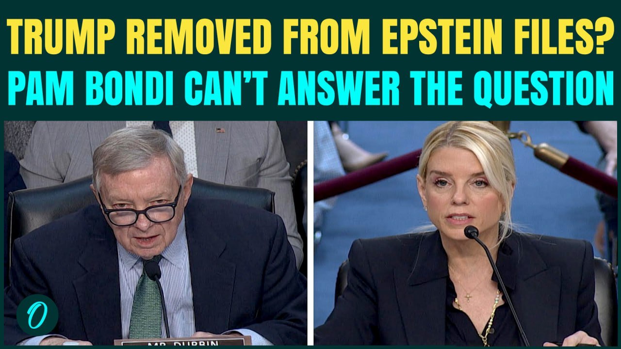 VIDEO: Durbin Grills Pam Bondi Over ICE Raids and Epstein Files Link To Trump | Bondi Goes Silent